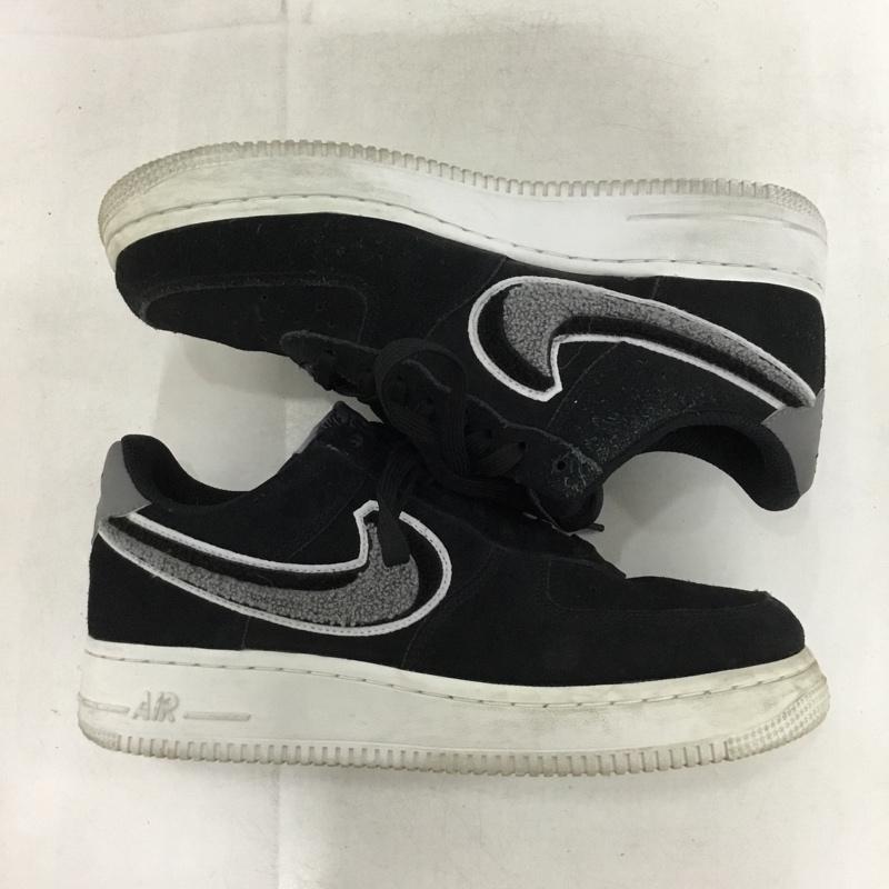 ナイキ NIKE スニーカー スニーカー 823511-014 AIR FORCE 1 07 LV8 3-D SWOOSH 25.5cm 25.5cm ロゴ、文字 黒 / ブラック / black メンズ USED 古着 中古 10155126