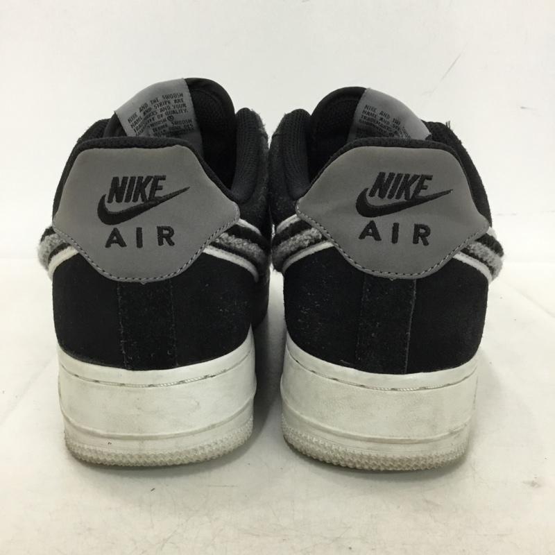 ナイキ NIKE スニーカー スニーカー 823511-014 AIR FORCE 1 07 LV8 3-D SWOOSH 25.5cm 25.5cm ロゴ、文字 黒 / ブラック / black メンズ USED 古着 中古 10155126