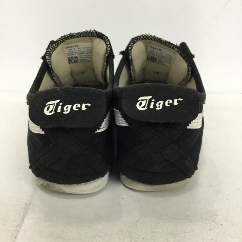 オニツカタイガー ONITSUKA TIGER スニーカー スニーカー 1183A746 MEXICO 66 SLIP-ON 27.5cm 27.5cm ロゴ、文字 黒 / ブラック / black メンズ USED 古着 中古 10155127
