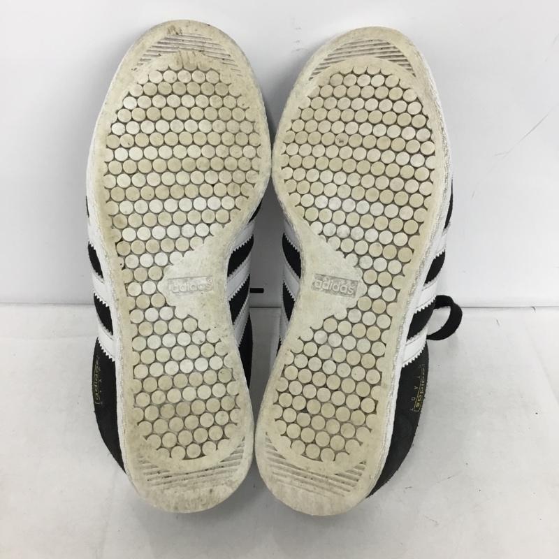 アディダス adidas スニーカー スニーカー JI1882 STADT 24cm 24.0cm ロゴ、文字 黒 / ブラック / black X 白 / ホワイト / white レディース USED 古着 中古 10155130