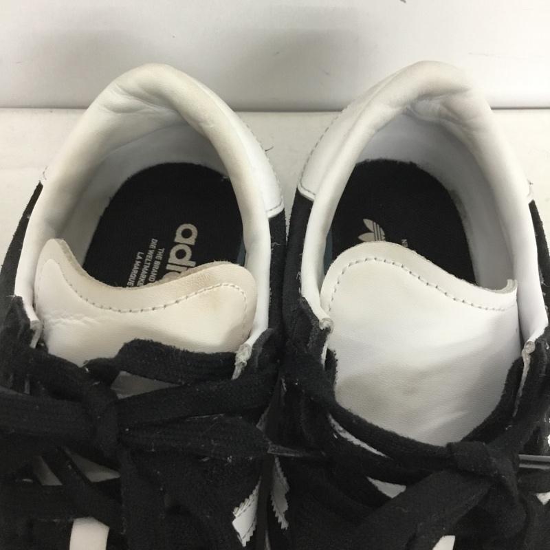 アディダス adidas スニーカー スニーカー JI1882 STADT 24cm 24.0cm ロゴ、文字 黒 / ブラック / black X 白 / ホワイト / white レディース USED 古着 中古 10155130