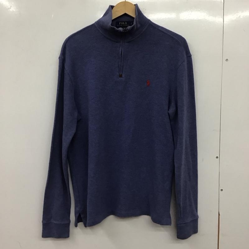 ポロラルフローレン POLO RALPH LAUREN ニット、セーター 長袖 長袖ニットカットソー ジップアップネック セーター S ロゴ、文字 マルチカラー / マルチカラー / multicolor メンズ USED 古着 中古 10155140