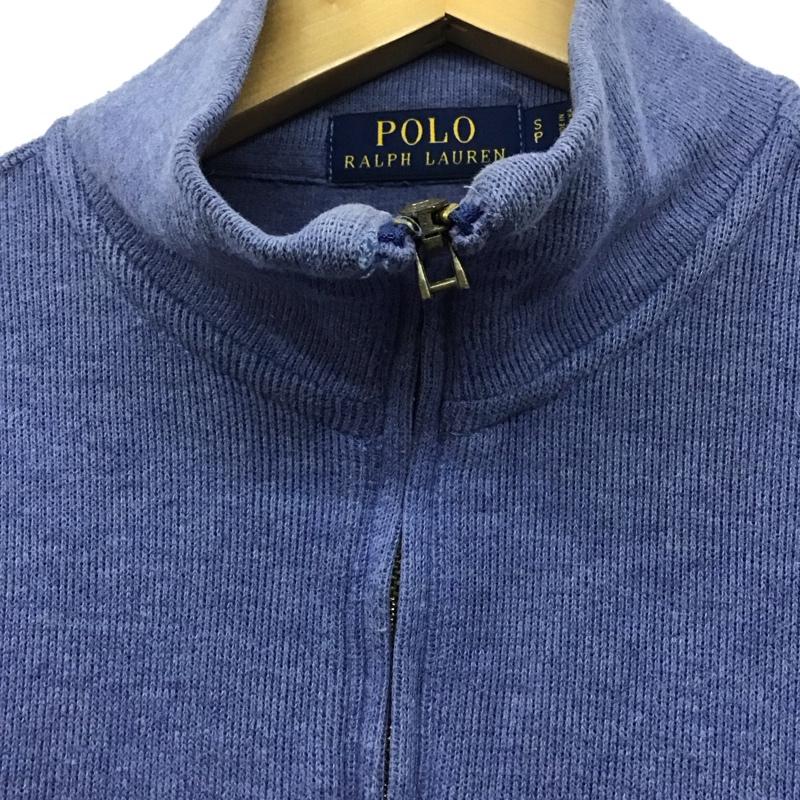 ポロラルフローレン POLO RALPH LAUREN ニット、セーター 長袖 長袖ニットカットソー ジップアップネック セーター S ロゴ、文字 マルチカラー / マルチカラー / multicolor メンズ USED 古着 中古 10155140