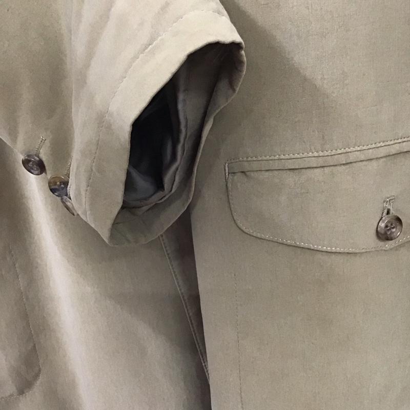 パパス PAPAS ジャケット、上着 ジャケット、ブレザー ジャケット アウター カラージャケット L 無地 ベージュ / ベージュ / beige メンズ USED 古着 中古 10155141