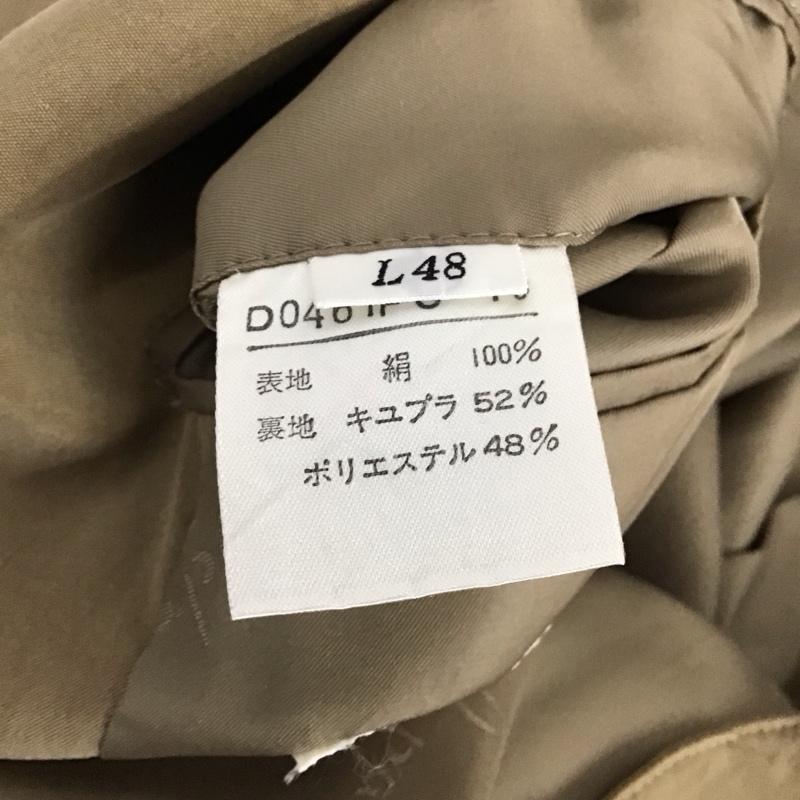 パパス PAPAS ジャケット、上着 ジャケット、ブレザー ジャケット アウター カラージャケット L 無地 ベージュ / ベージュ / beige メンズ USED 古着 中古 10155141