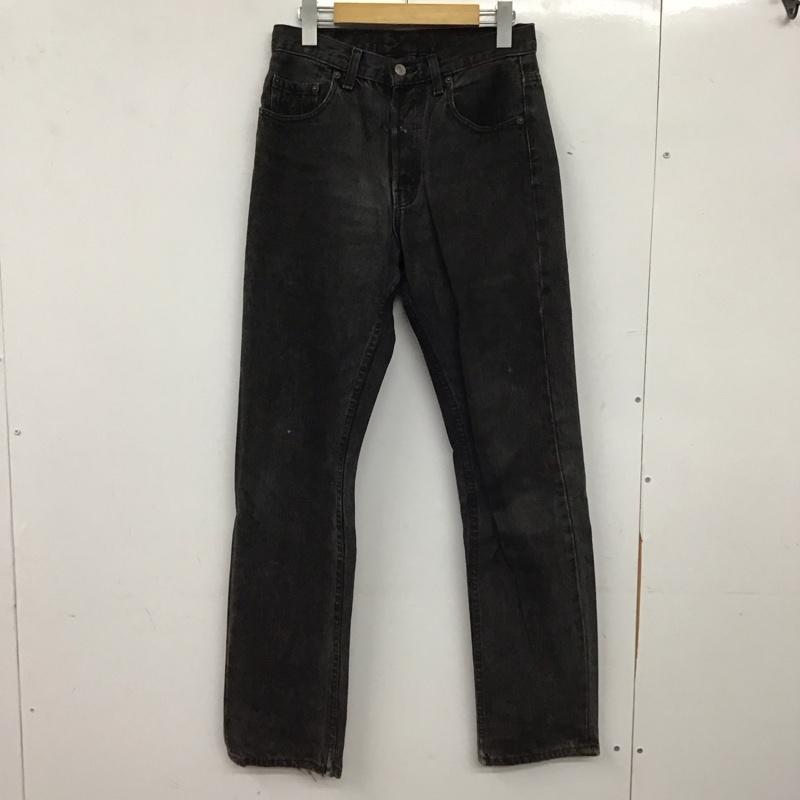 リーバイストラウスアンドコー Levi Strauss & co. パンツ デニム、ジーンズ デニムパンツ スリムパンツ カジュアルパンツ 30インチ 無地 ダークグレー / ダークグレー / メンズ USED 古着 中古 10155146