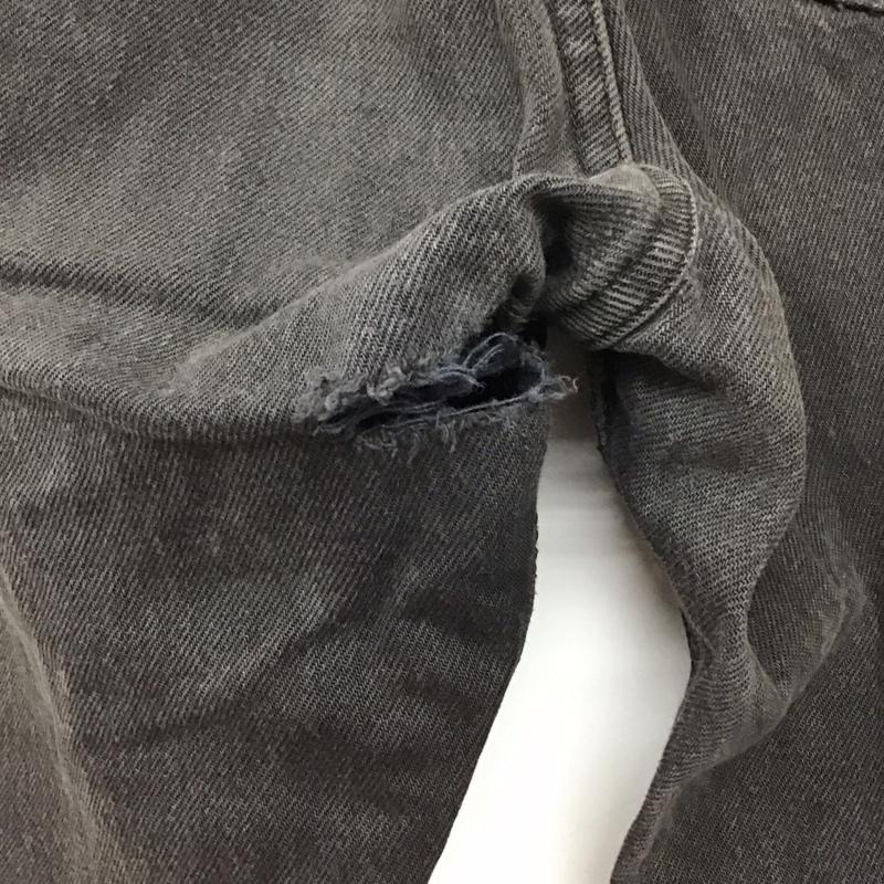 リーバイストラウスアンドコー Levi Strauss & co. パンツ デニム、ジーンズ デニムパンツ スリムパンツ カジュアルパンツ 30インチ 無地 ダークグレー / ダークグレー / メンズ USED 古着 中古 10155146