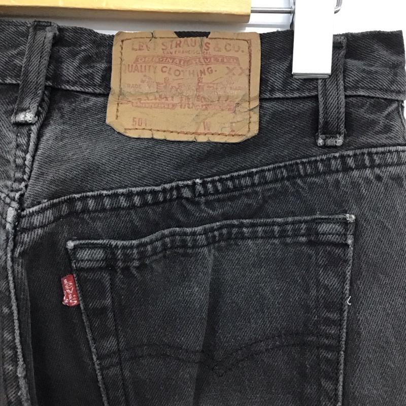 リーバイストラウスアンドコー Levi Strauss & co. パンツ デニム、ジーンズ デニムパンツ スリムパンツ カジュアルパンツ 30インチ 無地 ダークグレー / ダークグレー / メンズ USED 古着 中古 10155146