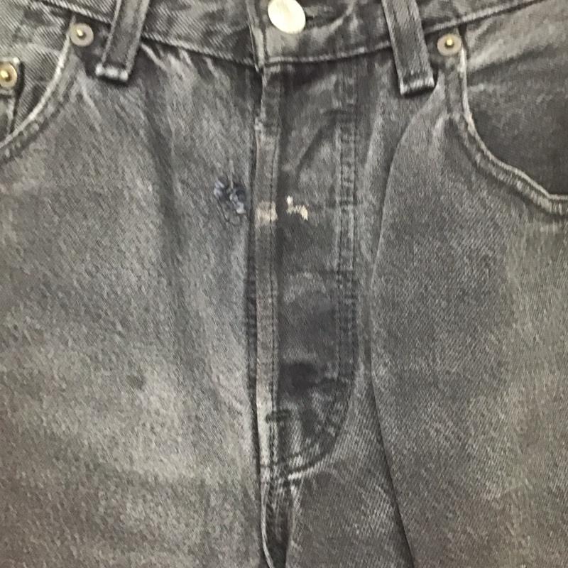 リーバイストラウスアンドコー Levi Strauss & co. パンツ デニム、ジーンズ デニムパンツ スリムパンツ カジュアルパンツ 30インチ 無地 ダークグレー / ダークグレー / メンズ USED 古着 中古 10155146
