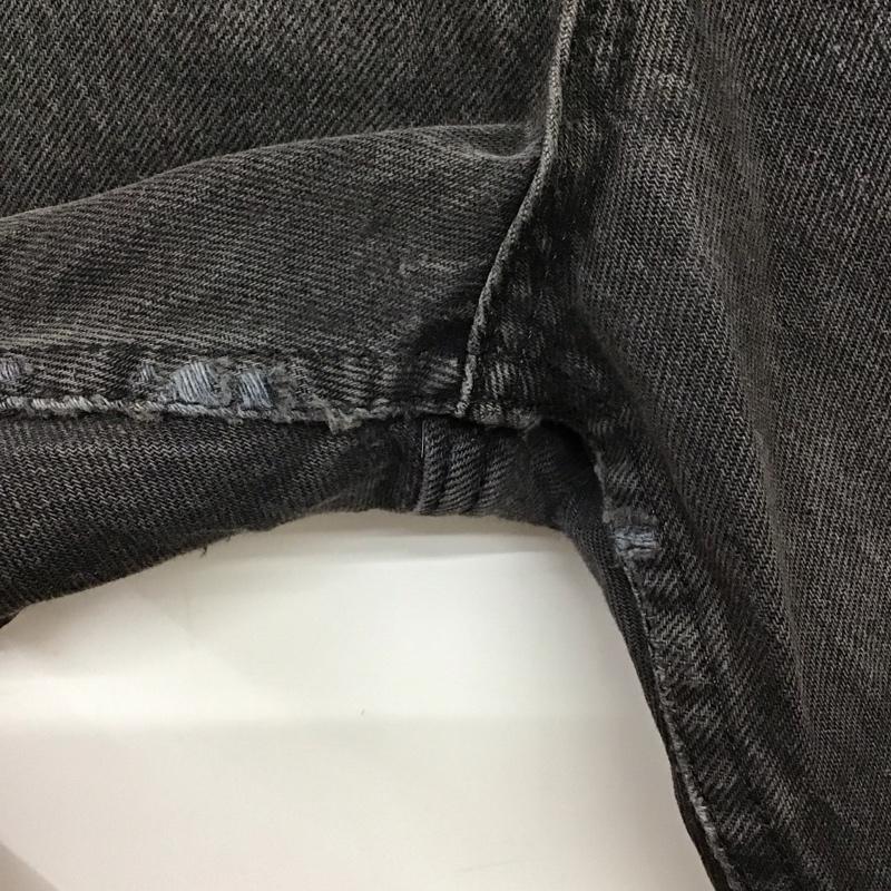 リーバイストラウスアンドコー Levi Strauss & co. パンツ デニム、ジーンズ デニムパンツ スリムパンツ カジュアルパンツ 30インチ 無地 ダークグレー / ダークグレー / メンズ USED 古着 中古 10155146