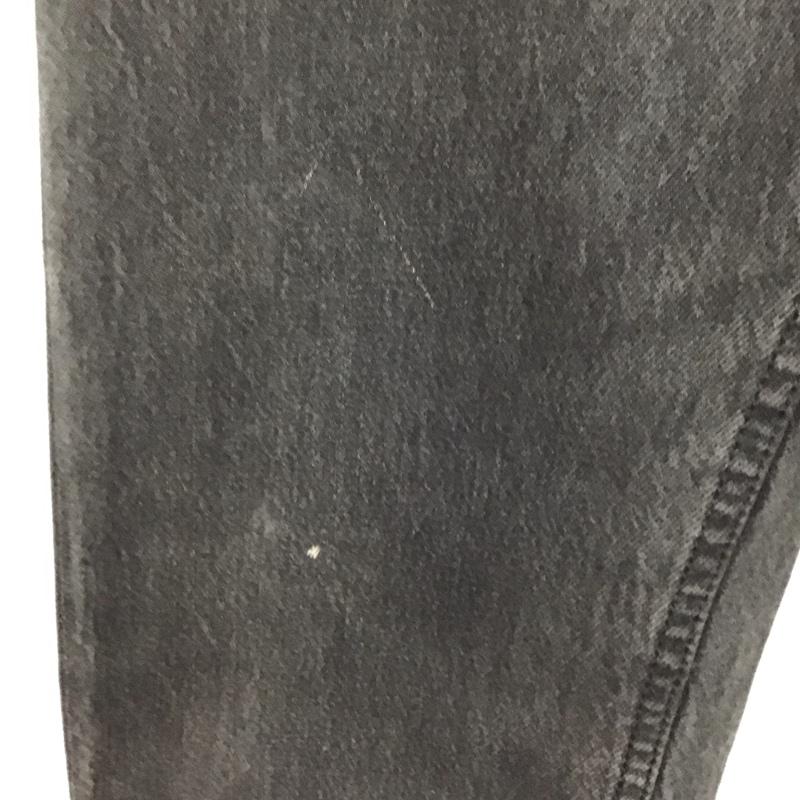 リーバイストラウスアンドコー Levi Strauss & co. パンツ デニム、ジーンズ デニムパンツ スリムパンツ カジュアルパンツ 30インチ 無地 ダークグレー / ダークグレー / メンズ USED 古着 中古 10155146