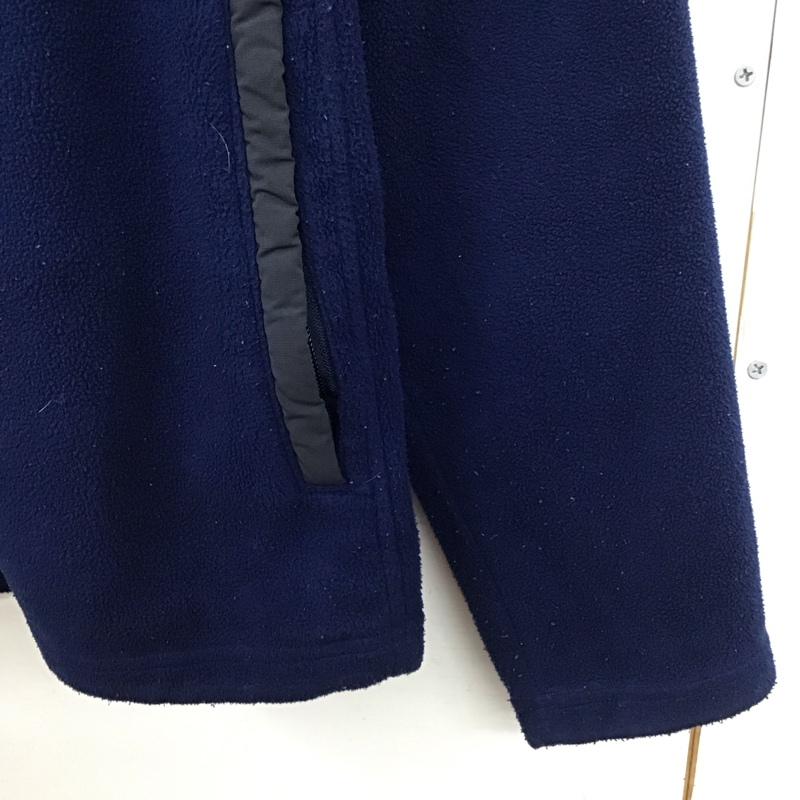 ザノースフェイス THE NORTH FACE ジャケット、上着 ジャンパー、ブルゾン ジップアップジャケット フリースジャケット スタンドネック XL ロゴ、文字 紺 / ネイビー / navy メンズ USED 古着 中古 10155147