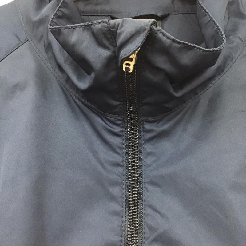 ナイキ NIKE ジャケット、上着 ジャンパー、ブルゾン ジップアップジャケット ナイロンジャケット アウター L ロゴ、文字 紺 / ネイビー / navy X 青 / ブルー / blue メンズ USED 古着 中古 10155151