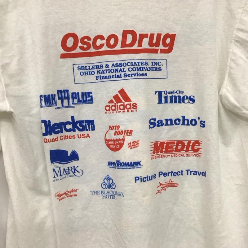 古着 USED Tシャツ 長袖 長袖Tシャツ プリントTシャツ 長袖カットソー プリント 白 / ホワイト / white メンズ USED 古着 中古 10155158