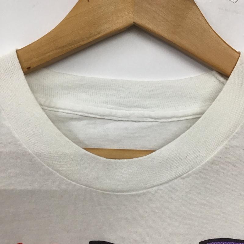 古着 USED Tシャツ 長袖 長袖Tシャツ プリントTシャツ 長袖カットソー プリント 白 / ホワイト / white メンズ USED 古着 中古 10155158
