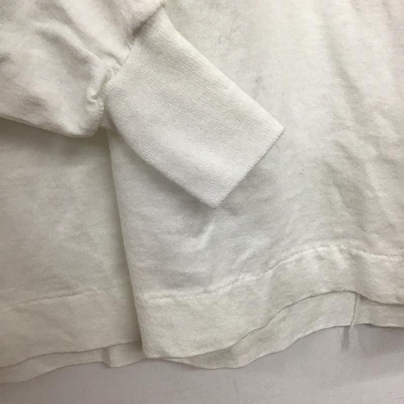 古着 USED Tシャツ 長袖 長袖Tシャツ プリントTシャツ 長袖カットソー プリント 白 / ホワイト / white メンズ USED 古着 中古 10155158