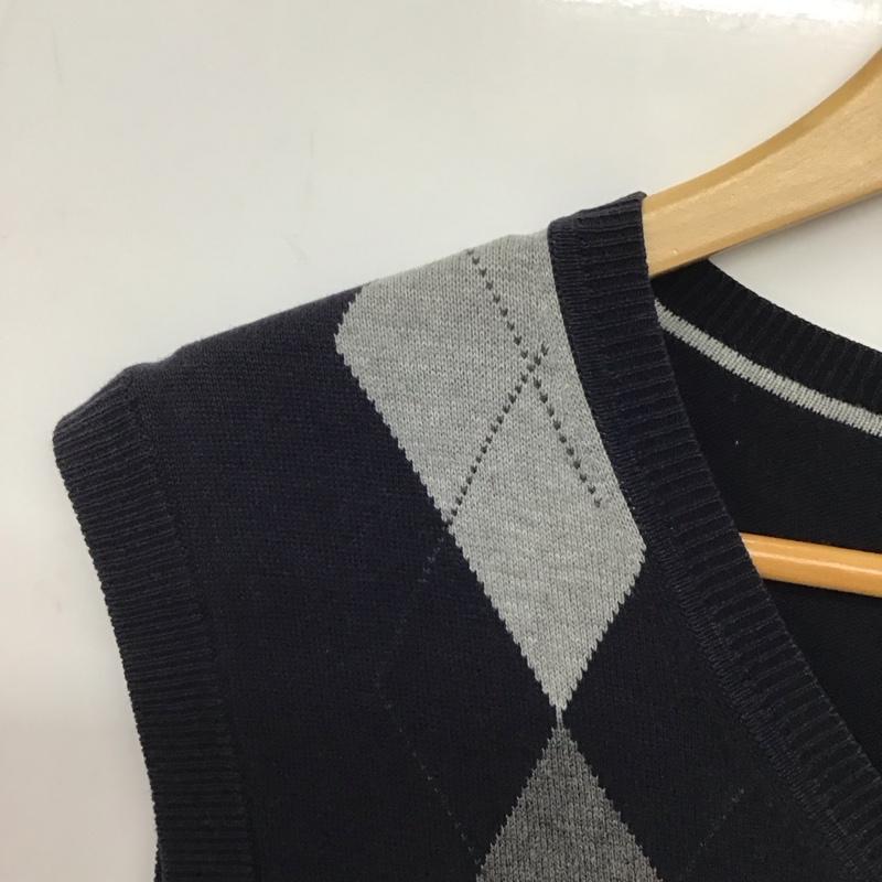 ノーティカ NAUTICA ベスト ベスト ニットベスト プルオーバー Vネック M プリント マルチカラー / マルチカラー / multicolor メンズ USED 古着 中古 10155160