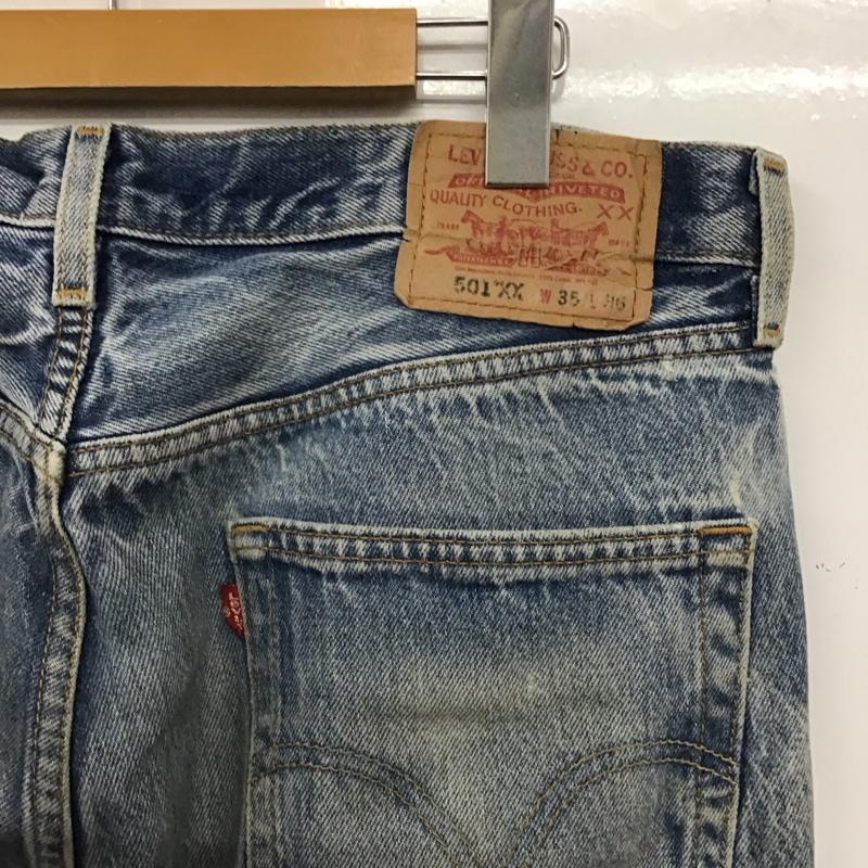 リーバイストラウスアンドコー Levi Strauss & co. パンツ デニム、ジーンズ デニムパンツ スリムパンツ 35インチ 無地 インディゴ / インディゴ / Indigo メンズ USED 古着 中古 10155162
