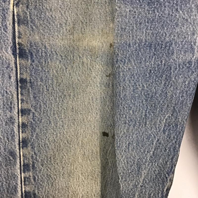 リーバイストラウスアンドコー Levi Strauss & co. パンツ デニム、ジーンズ デニムパンツ スリムパンツ 35インチ 無地 インディゴ / インディゴ / Indigo メンズ USED 古着 中古 10155162