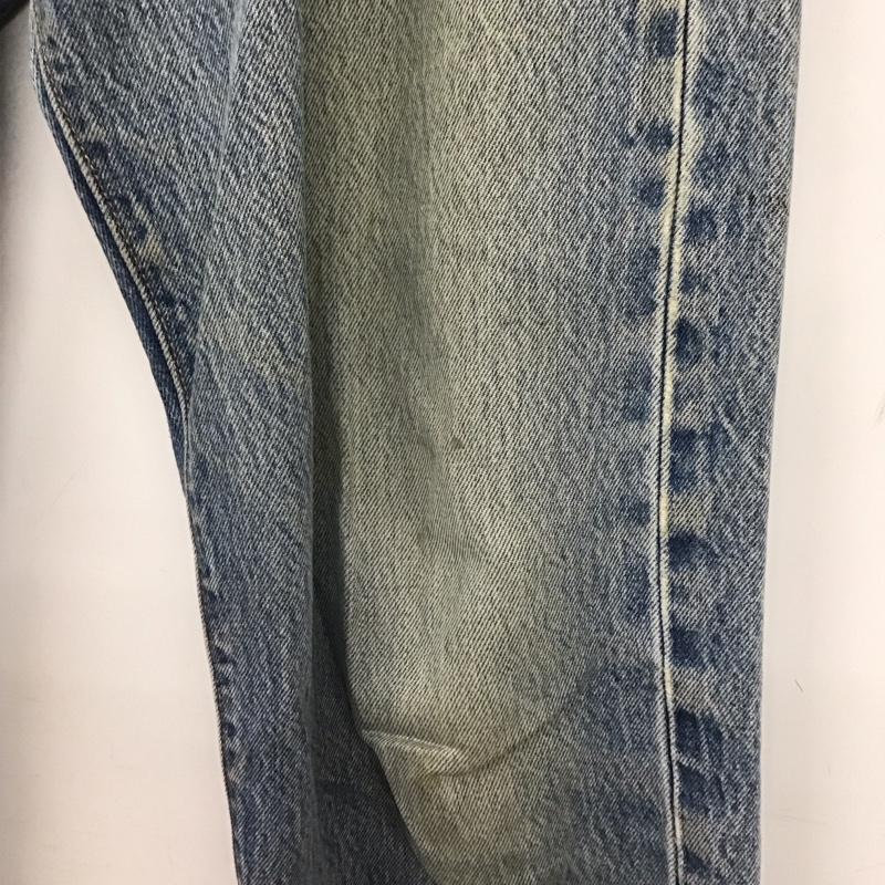 リーバイストラウスアンドコー Levi Strauss & co. パンツ デニム、ジーンズ デニムパンツ スリムパンツ 35インチ 無地 インディゴ / インディゴ / Indigo メンズ USED 古着 中古 10155162