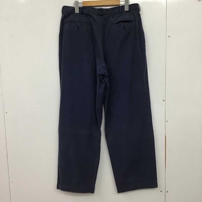 パパス PAPAS パンツ ワークパンツ、ペインターパンツ ワイドパンツ カジュアルパンツ ワークパンツ LL 無地 紺 / ネイビー / navy メンズ USED 古着 中古 10155163