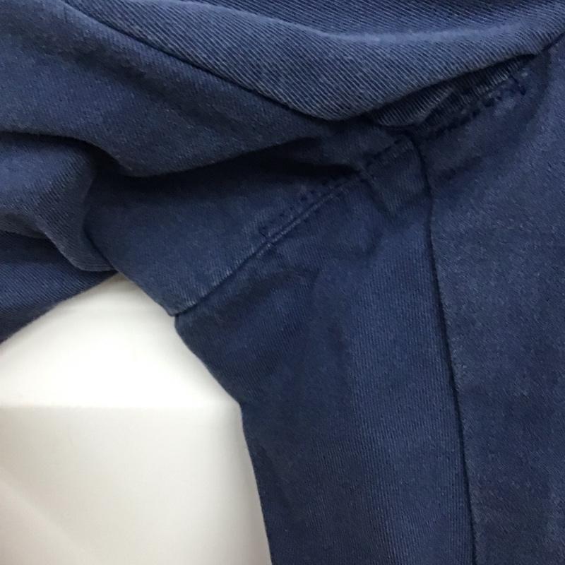 パパス PAPAS パンツ ワークパンツ、ペインターパンツ ワイドパンツ カジュアルパンツ ワークパンツ LL 無地 紺 / ネイビー / navy メンズ USED 古着 中古 10155163
