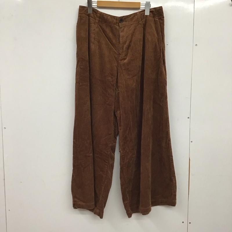 スタディオクリップ studio CLIP ボトムス ボトムス コーデュロイパンツ 3L 無地 茶 / ブラウン / brown レディース USED 古着 中古 10155164