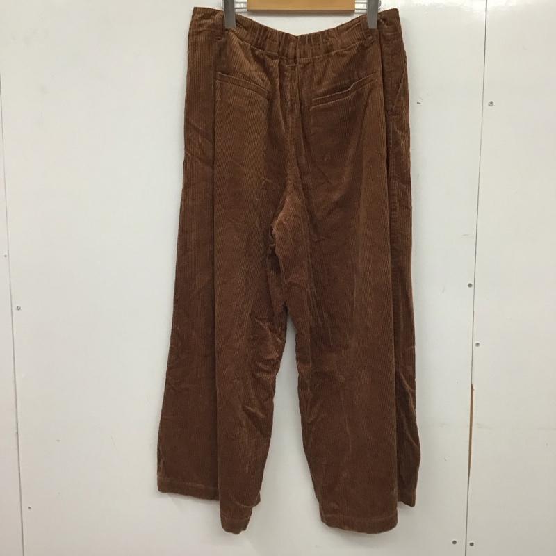 スタディオクリップ studio CLIP ボトムス ボトムス コーデュロイパンツ 3L 無地 茶 / ブラウン / brown レディース USED 古着 中古 10155164