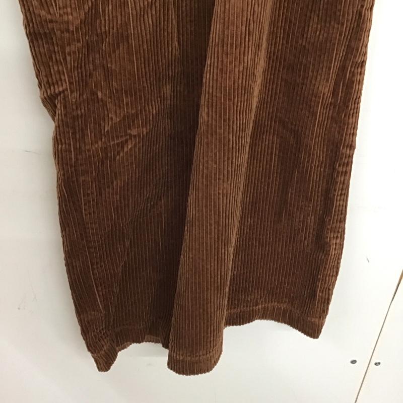 スタディオクリップ studio CLIP ボトムス ボトムス コーデュロイパンツ 3L 無地 茶 / ブラウン / brown レディース USED 古着 中古 10155164