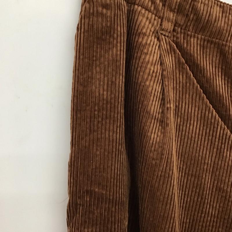 スタディオクリップ studio CLIP ボトムス ボトムス コーデュロイパンツ 3L 無地 茶 / ブラウン / brown レディース USED 古着 中古 10155164