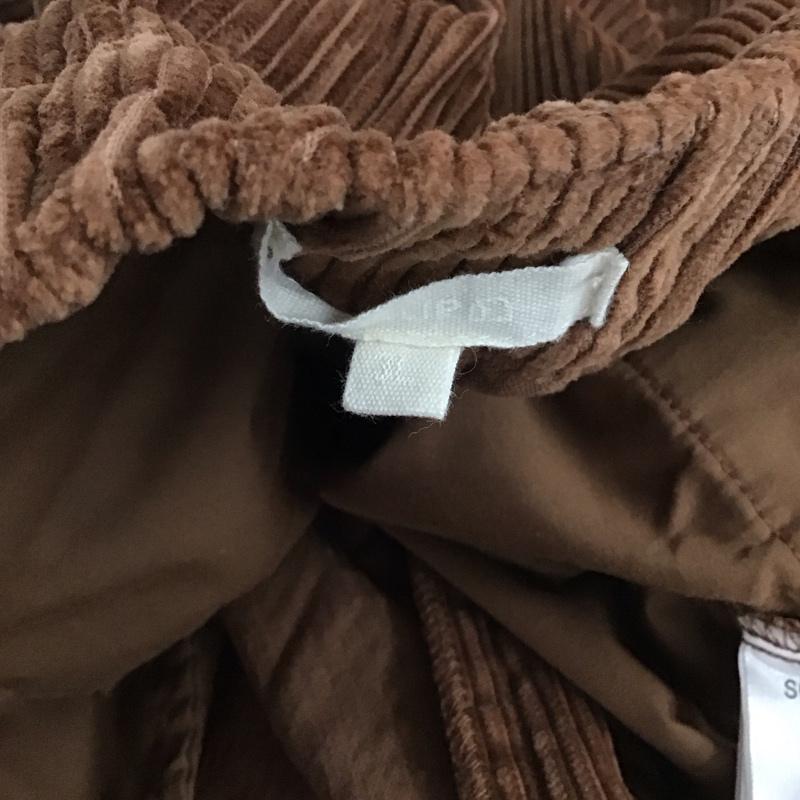 スタディオクリップ studio CLIP ボトムス ボトムス コーデュロイパンツ 3L 無地 茶 / ブラウン / brown レディース USED 古着 中古 10155164
