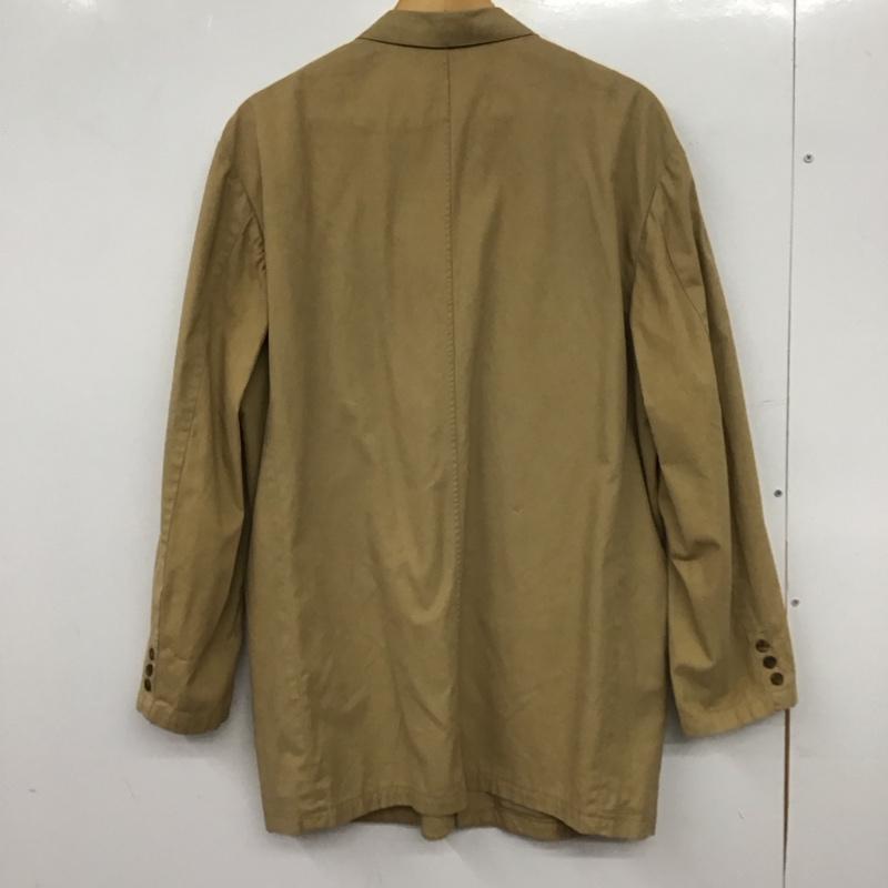 パパス Papas MANIERE DE HEMING ジャケット、上着 ジャケット、ブレザー カジュアルジャケット アウター カラージャケット L 無地 ベージュ / ベージュ / beige メンズ USED 古着 中古 10155165