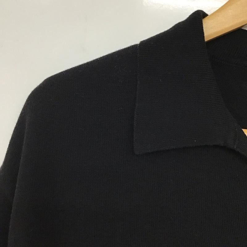 ギャップ GAP ポロシャツ 半袖 半袖ポロシャツ カラーシャツ 半袖カットソー L 無地 黒 / ブラック / black メンズ USED 古着 中古 10155173
