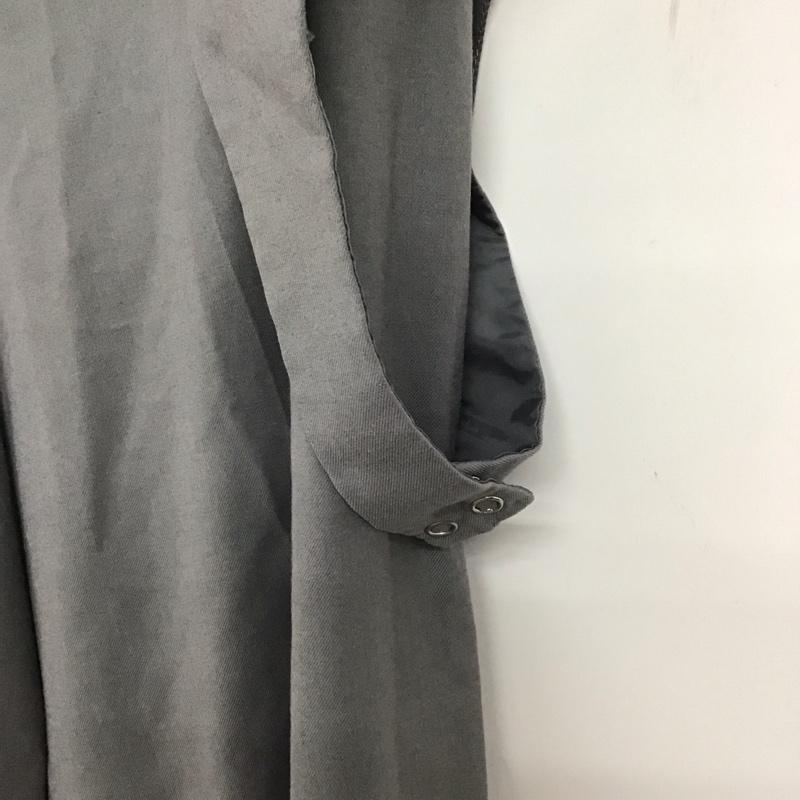 ジーナシス JEANASIS ボトムス ボトムス JS050947CF ガーターデザインワイドパンツ M 無地 灰 / グレー / gray レディース USED 古着 中古 10155175