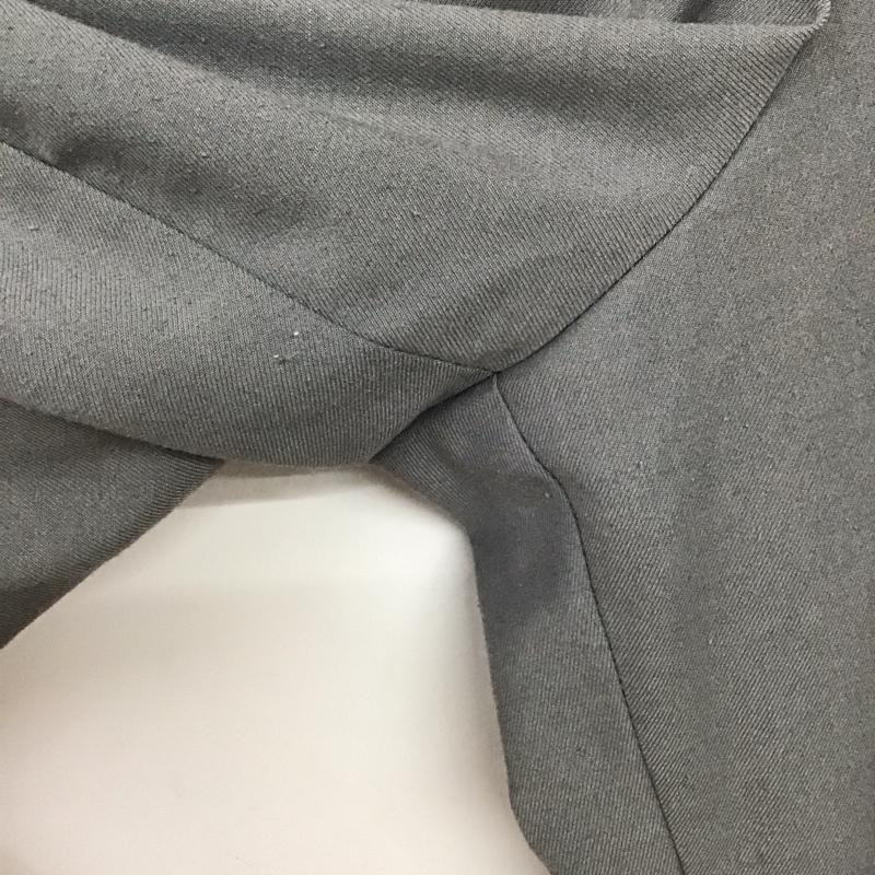 ジーナシス JEANASIS ボトムス ボトムス JS050947CF ガーターデザインワイドパンツ M 無地 灰 / グレー / gray レディース USED 古着 中古 10155175