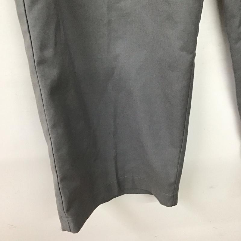 ジーナシス JEANASIS ボトムス ボトムス JS050947CF ガーターデザインワイドパンツ M 無地 灰 / グレー / gray レディース USED 古着 中古 10155175