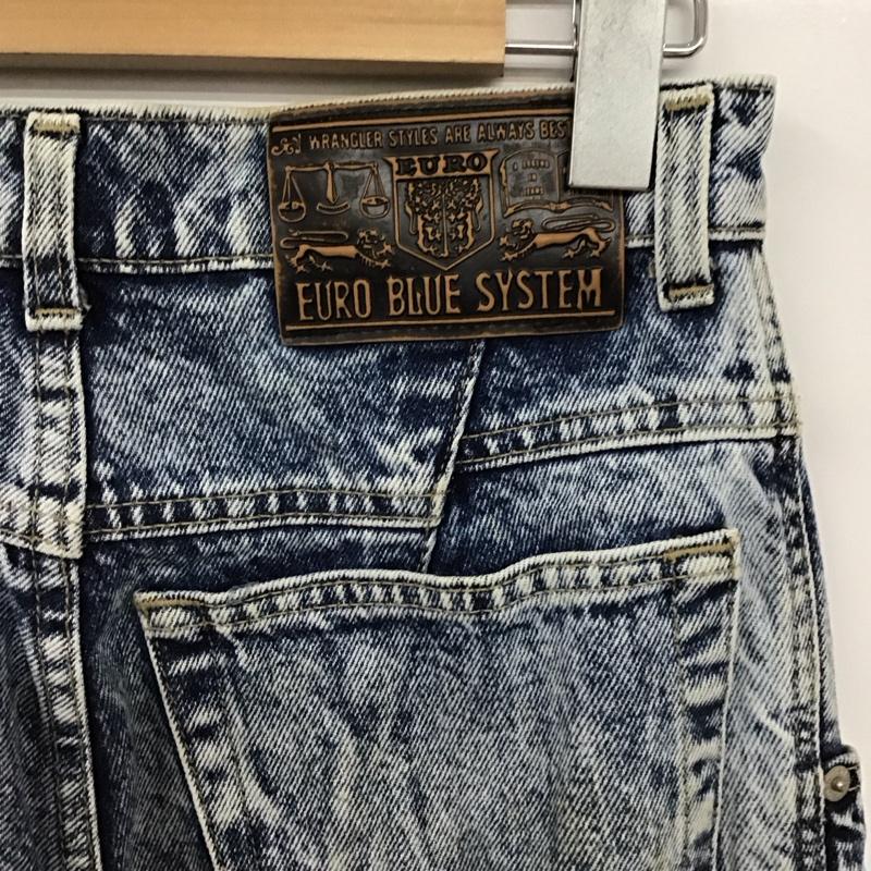 ラングラー Wrangler パンツ デニム、ジーンズ デニムパンツ ワイドパンツ カジュアルパンツ 29インチ 無地 インディゴ / インディゴ / Indigo メンズ USED 古着 中古 10155176