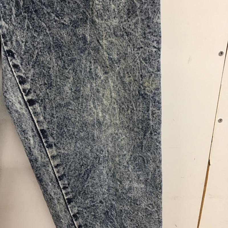 ラングラー Wrangler パンツ デニム、ジーンズ デニムパンツ ワイドパンツ カジュアルパンツ 29インチ 無地 インディゴ / インディゴ / Indigo メンズ USED 古着 中古 10155176