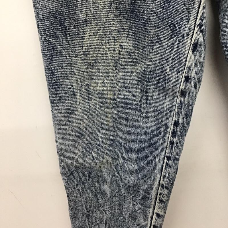 ラングラー Wrangler パンツ デニム、ジーンズ デニムパンツ ワイドパンツ カジュアルパンツ 29インチ 無地 インディゴ / インディゴ / Indigo メンズ USED 古着 中古 10155176