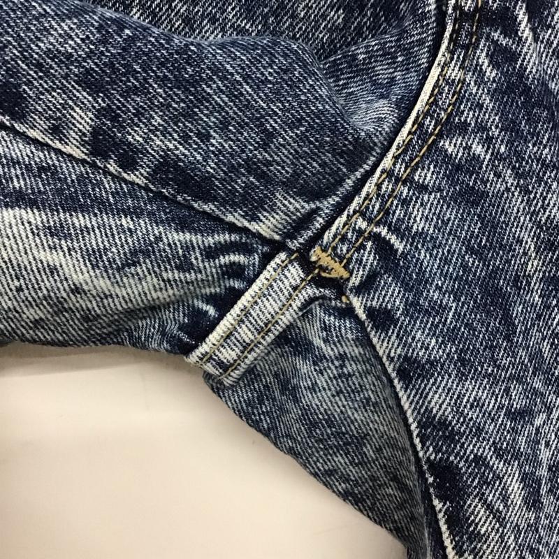 ラングラー Wrangler パンツ デニム、ジーンズ デニムパンツ ワイドパンツ カジュアルパンツ 29インチ 無地 インディゴ / インディゴ / Indigo メンズ USED 古着 中古 10155176