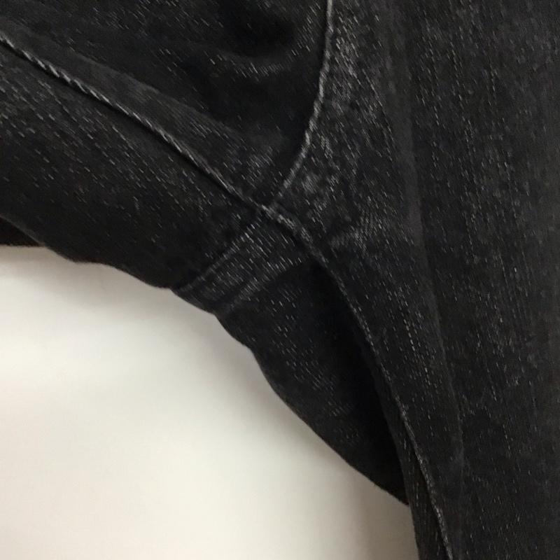ページボーイ PAGEBOY パンツ デニム、ジーンズ ワイドパンツ S 無地 黒 / ブラック / black レディース USED 古着 中古 10155177