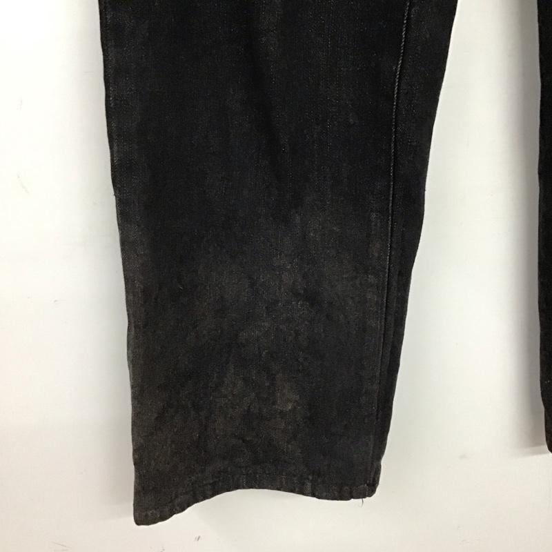 ページボーイ PAGEBOY パンツ デニム、ジーンズ ワイドパンツ S 無地 黒 / ブラック / black レディース USED 古着 中古 10155177