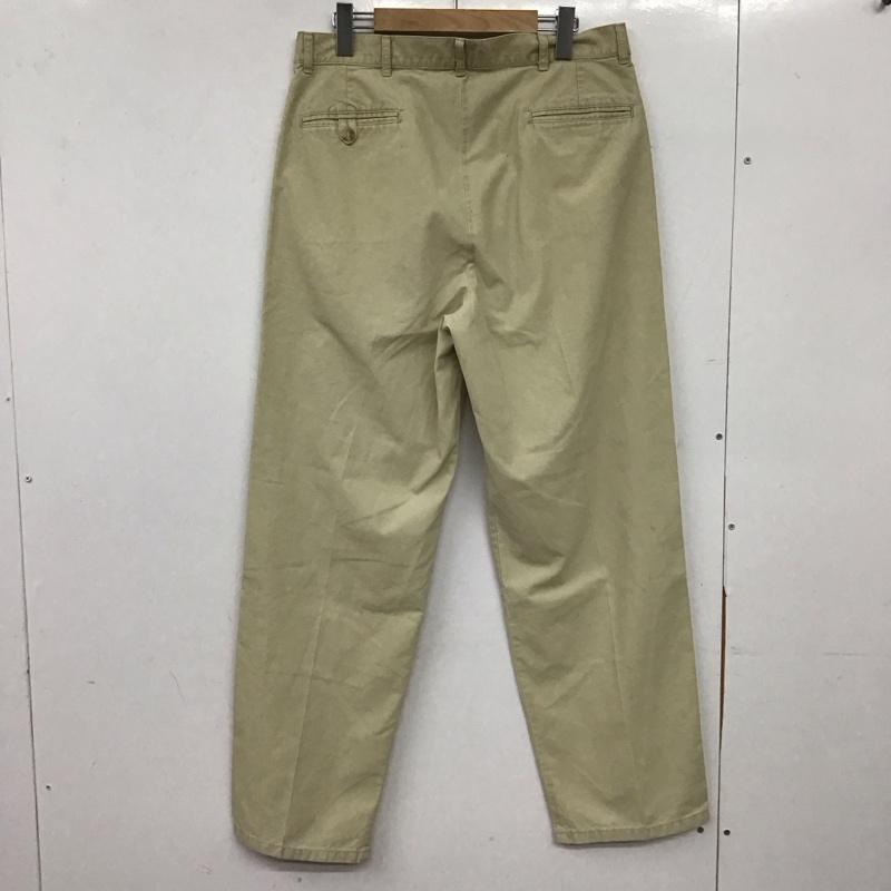 エルエルビーン L.L.Bean パンツ チノパン チノパン ワイドパンツ カジュアルパンツ 33インチ 無地 ベージュ / ベージュ / beige メンズ USED 古着 中古 10155179