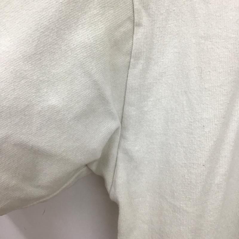 ケボズ KEBOZ Tシャツ 半袖 半袖カットソー プリントTシャツ クルーネックカットソー L ロゴ、文字 アイボリー / アイボリー / メンズ USED 古着 中古 10155183