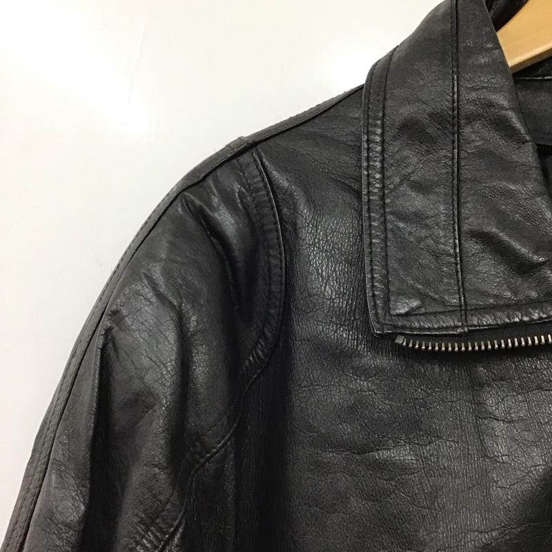 古着 USED ジャケット、上着 ジャンパー、ブルゾン ジップアップジャケット アウター 古着 無地 黒 / ブラック / black メンズ USED 古着 中古 10155187
