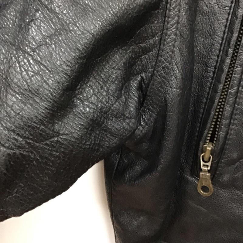 古着 USED ジャケット、上着 ジャンパー、ブルゾン ジップアップジャケット アウター 古着 無地 黒 / ブラック / black メンズ USED 古着 中古 10155187