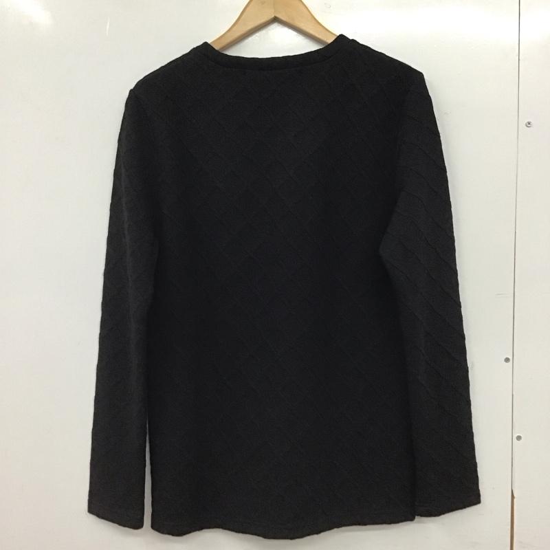 ノーアイディ NO ID. ニット、セーター 長袖 長袖ニット セーター 2 総柄 黒 / ブラック / black メンズ USED 古着 中古 10155188