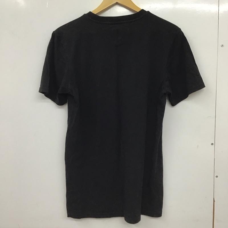 アディダス adidas Tシャツ 半袖 半袖カットソー プリントTシャツ クルーネックカットソー S ロゴ、文字 黒 / ブラック / black メンズ USED 古着 中古 10155189