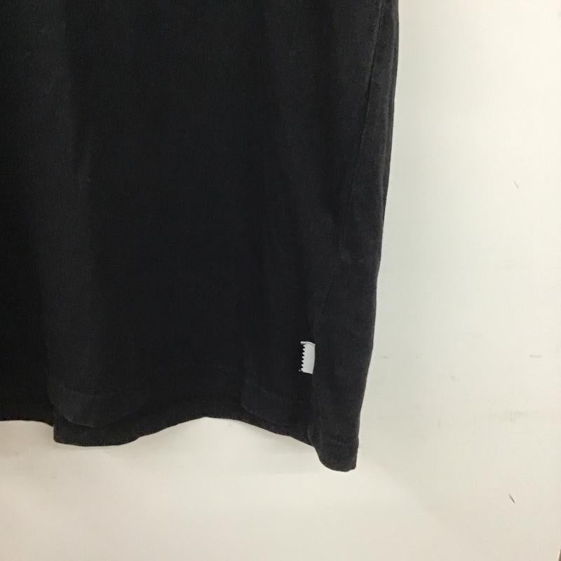 アディダス adidas Tシャツ 半袖 半袖カットソー プリントTシャツ クルーネックカットソー S ロゴ、文字 黒 / ブラック / black メンズ USED 古着 中古 10155189