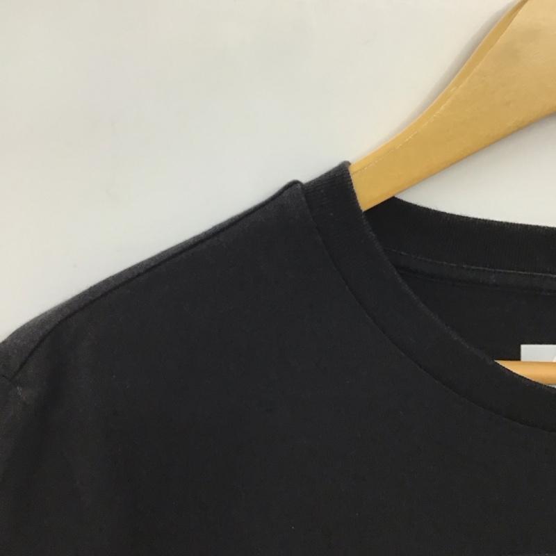 アディダス adidas Tシャツ 半袖 半袖カットソー プリントTシャツ クルーネックカットソー S ロゴ、文字 黒 / ブラック / black メンズ USED 古着 中古 10155189